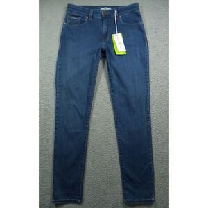 Beija Flor Jeans Womens Size 6 Blue Denim Audrey Slimming Ankle Stretch NWT